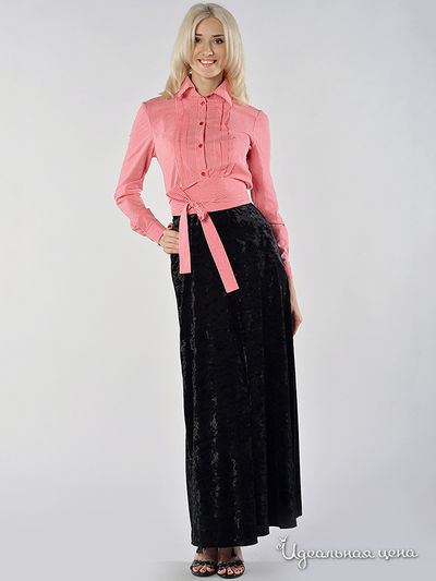 Юбка MAY BE by Nastya Sergeeva, цвет цвет черный