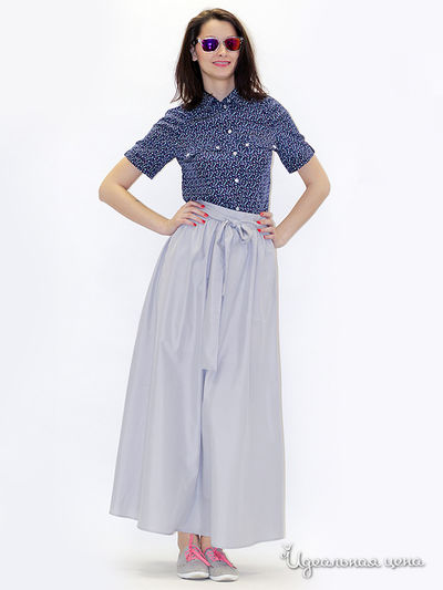 Юбка MAY BE by Nastya Sergeeva, цвет цвет черный