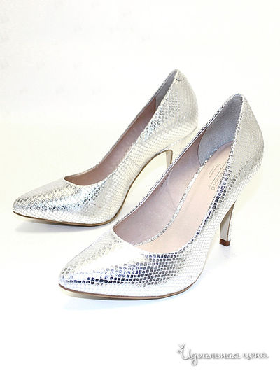 Туфли Capriccio, цвет цвет серебристый
