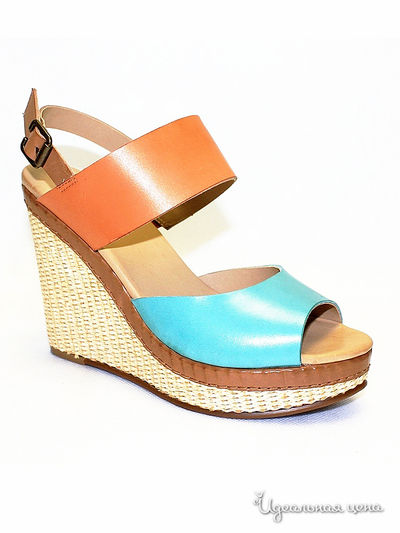 Босоножки Capriccio, цвет цвет бежевый / оранжевый / лазурный