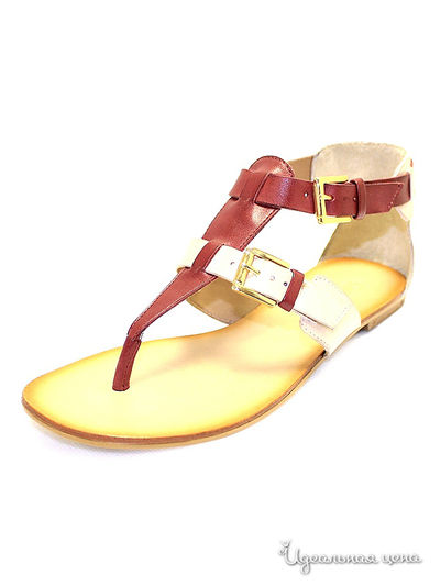 Босоножки Capriccio, цвет цвет желто-коричневый