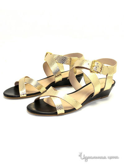 Сандалии Capriccio, цвет цвет золотой / черный