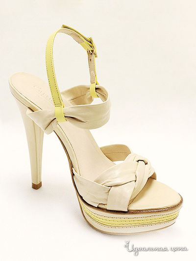 Босоножки Capriccio, цвет цвет бежевый