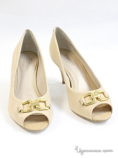 Туфли Capriccio, цвет цвет бежевый