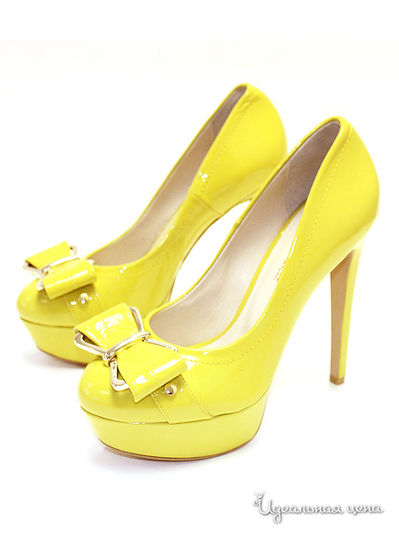 Туфли Klimini, цвет цвет желтый