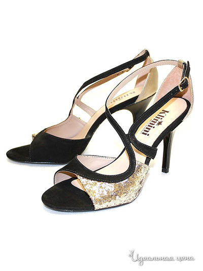 Туфли Klimini, цвет цвет бежевый / черный