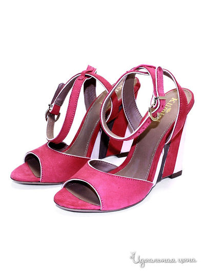 Босоножки Klimini, цвет цвет ярко-розовый