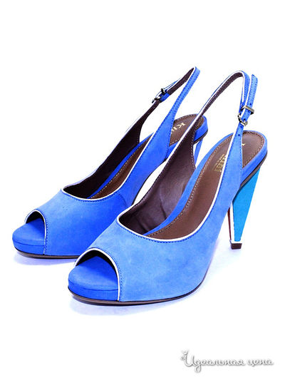 Босоножки Klimini, цвет цвет ярко-синий