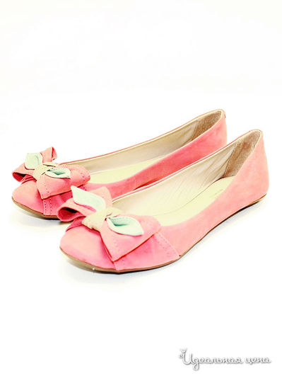 Балетки Filumena, цвет цвет нежно-коралловый