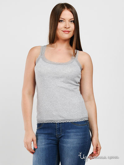 Майка Liberavita, цвет цвет серый