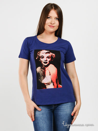 Футболка Liberavita, цвет цвет синий