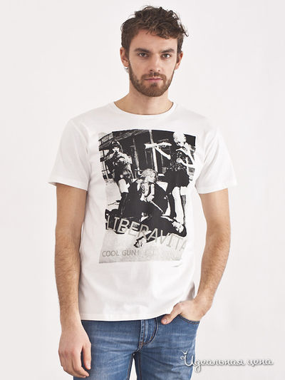 Футболка Liberavita, цвет цвет белый