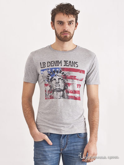 Футболка Liberavita, цвет цвет серый