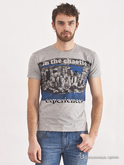 Футболка Liberavita, цвет цвет серый