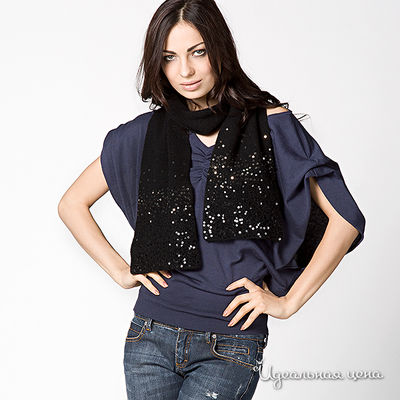 Шарф Pinko, цвет цвет черный