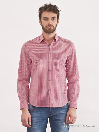 Рубашка Liberavita, цвет принт красна клетка