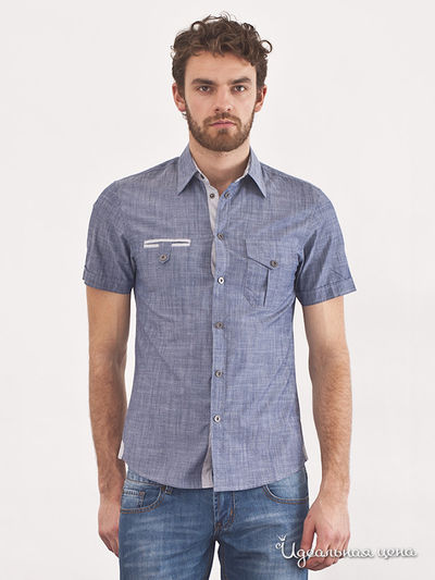 Рубашка Liberavita, цвет цвет синий