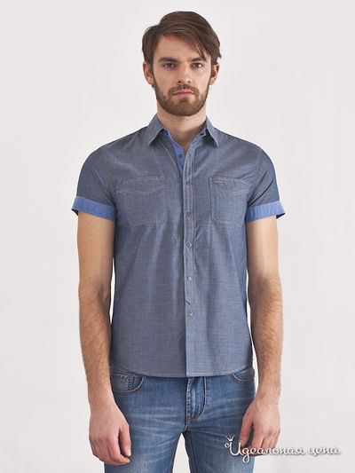 Рубашка Liberavita, цвет цвет синий