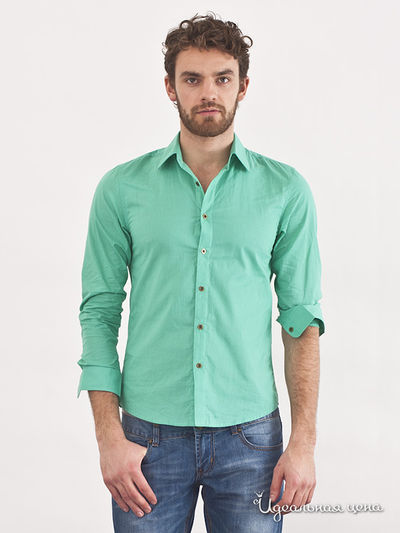 Рубашка Liberavita, цвет цвет зеленый