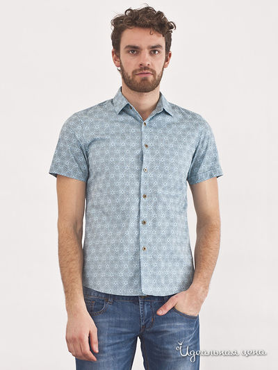 Рубашка Liberavita, цвет цвет голубой