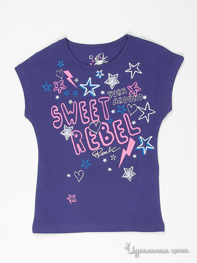 Футболка 5 10 15, цвет цвет фиолетовый