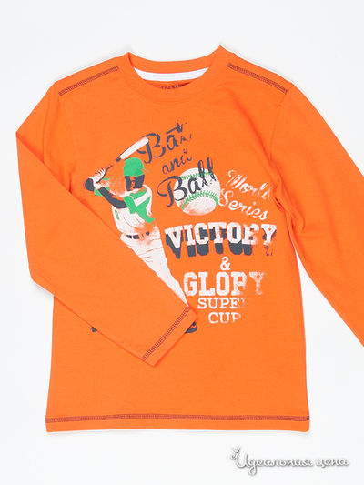 Лонгслив 5 10 15, цвет цвет оранжевый