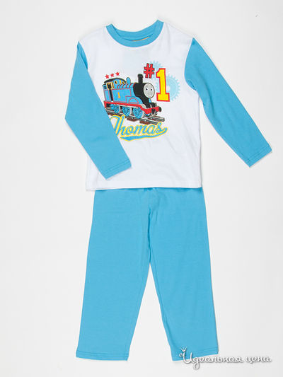 Пижама Tvmania, цвет цвет бело-голубой