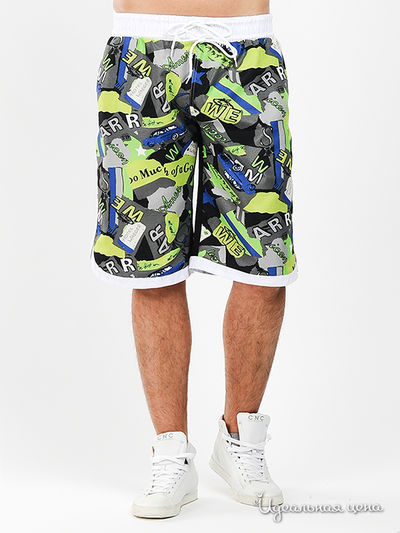 Шорты Realto, цвет цвет серый / принт автомобили