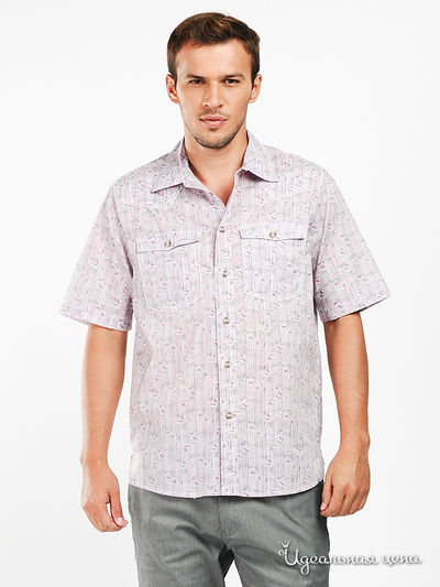 Рубашка Realto, цвет цвет пурпурный