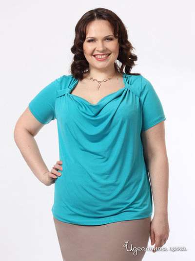 Майка Natura, цвет цвет бирюзовый