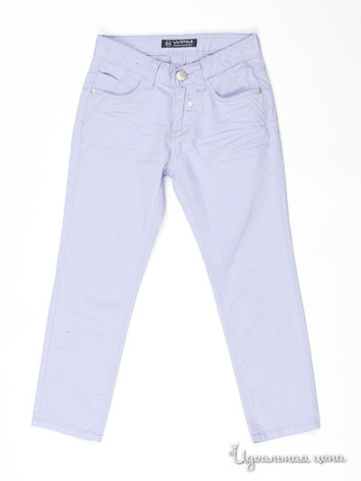 Джинсы WPM, цвет цвет сиреневый