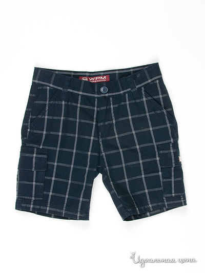 Шорты WPM, цвет цвет темно-синий / клетка