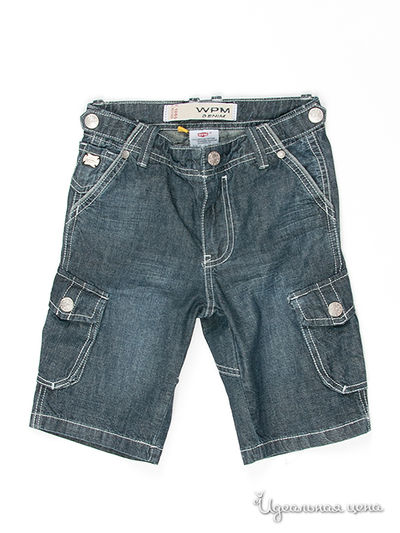 Шорты WPM, цвет цвет синий / серый