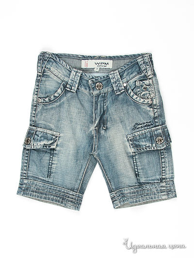 Шорты WPM, цвет цвет синий