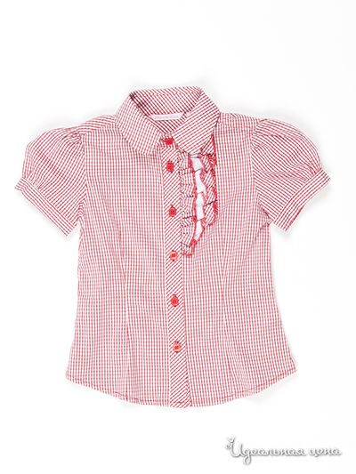 Блуза Silvian Heach, цвет цвет красный / клетка