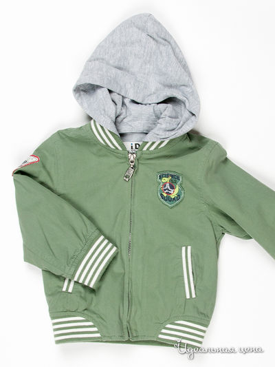 Ветровка IDO, цвет цвет темно-зеленый