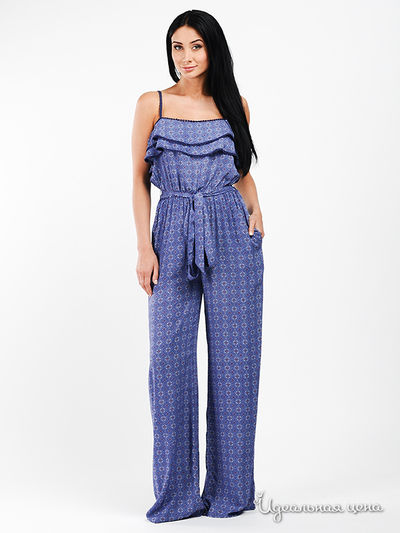 Комбинезон Pepe Jeans London, цвет цвет голубой