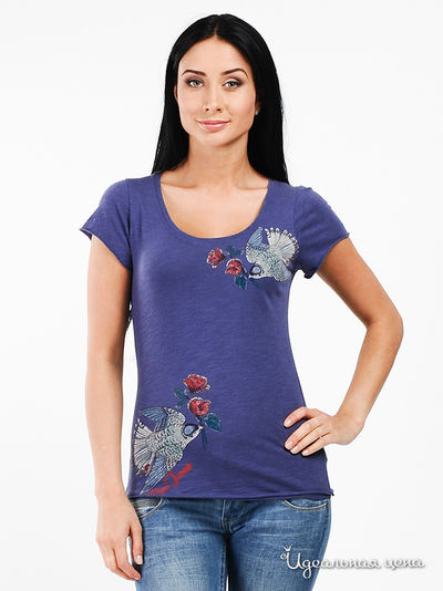 Футболка Pepe Jeans London, цвет цвет индиго