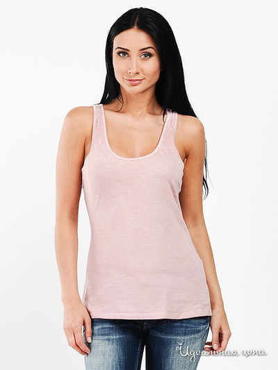 Майка Pepe Jeans London, цвет цвет розовый