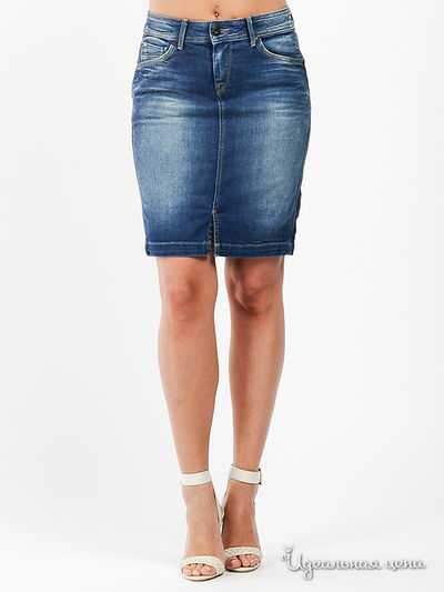 Юбка Pepe Jeans London, цвет цвет синий