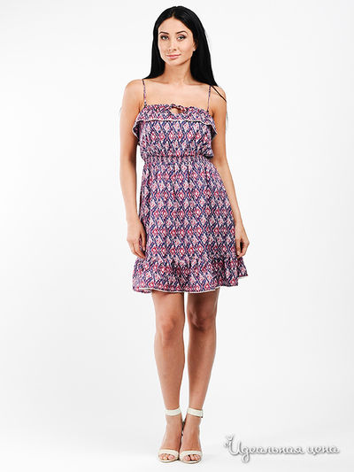 Сарафан Pepe Jeans London, цвет цвет синий / малиновый