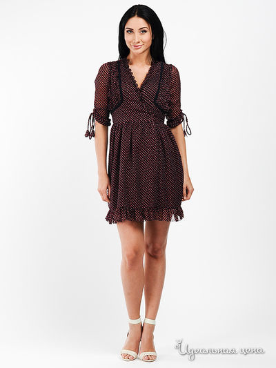 Платье Pepe Jeans London, цвет цвет темно-синий / красный