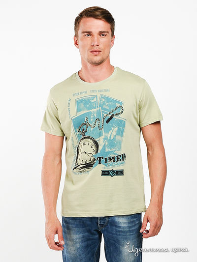 Футболка G-Go, цвет цвет оливковый