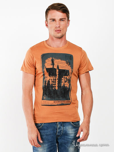 Футболки G-Go, цвет цвет рыжий