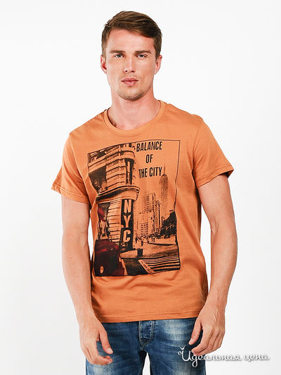 Футболка G-Go, цвет цвет рыжий