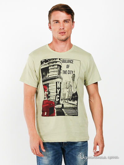 Футболка G-Go, цвет цвет оливковый