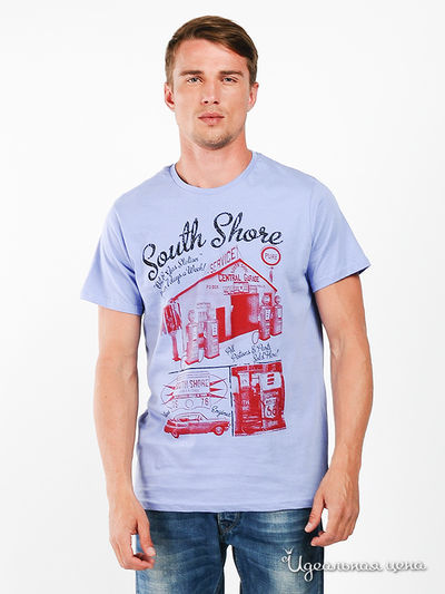 Футболка G-Go, цвет цвет сиреневый