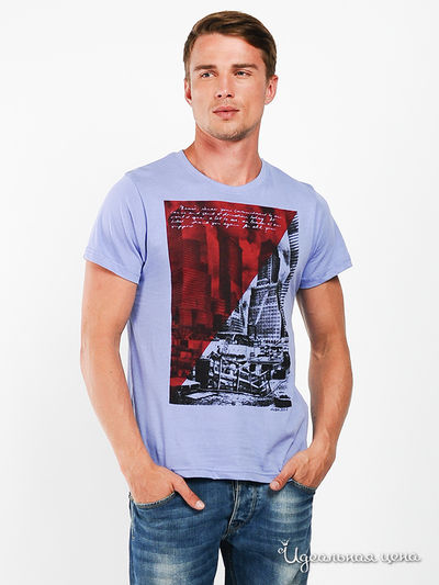 Футболка G-Go, цвет цвет сиреневый