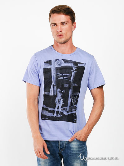 Футболка G-Go, цвет цвет сиреневый