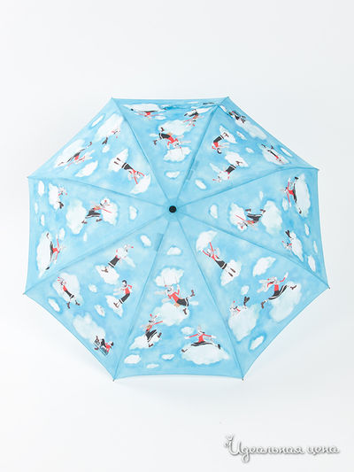 Зонт Moschino, цвет цвет голубой